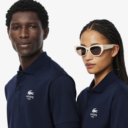 Polo L.12.12 classic fit imprimé signature LACOSTE