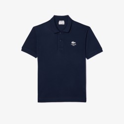 Polo L.12.12 classic fit imprimé signature LACOSTE