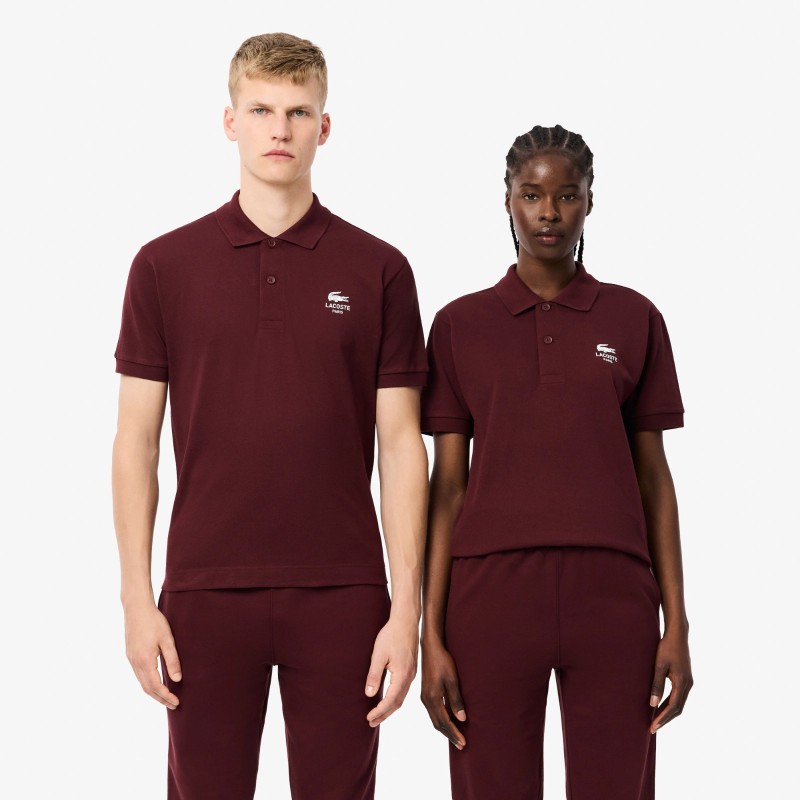 Polo L.12.12 classic fit imprimé signature LACOSTE