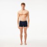 Lot de 3 boxers courts ceinture siglée LACOSTE