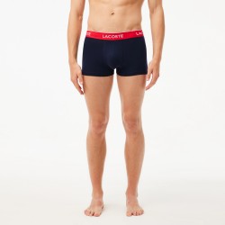 Lot de 3 boxers courts ceinture siglée LACOSTE