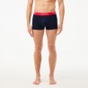 Lot de 3 boxers courts ceinture siglée LACOSTE
