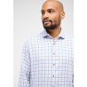 Chemise en coton gratté Modern fit 1863 ETERNA