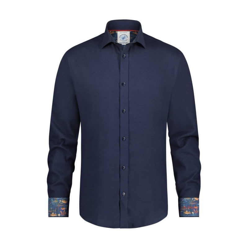 Chemise coton brossé A FISH NAMED FRED