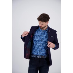 Blazer texturé coton mélangé A FISH NAMED FRED