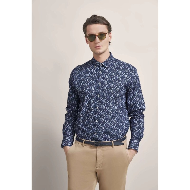 Chemise fleurie Modern fit BUGATTI