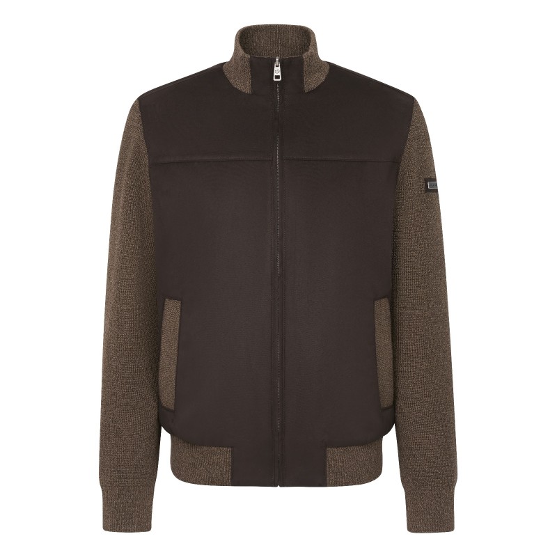 Veste bi-matière doublée BUGATTI