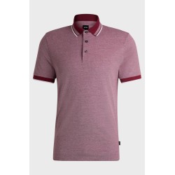 Polo en piqué de coton Oxford avec logo BOSS