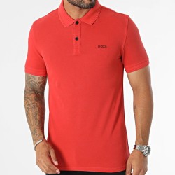 Polo Slim Fit en piqué de coton BOSS