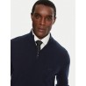 Pull demi zippé Regular en laine vierge BOSS