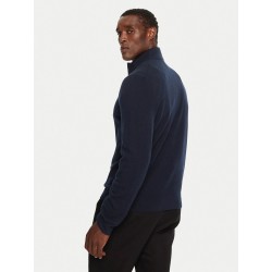 Pull demi zippé Regular en laine vierge BOSS