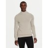Pull col cheminé en laine mélangée BOSS