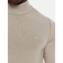 Pull col cheminé en laine mélangée BOSS
