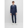 Costume slim en laine stretch BOSS