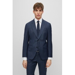 Costume slim en laine stretch BOSS