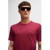 T-shirt en jersey de coton avec logo BOSS