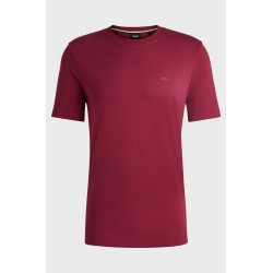 T-shirt en jersey de coton avec logo BOSS