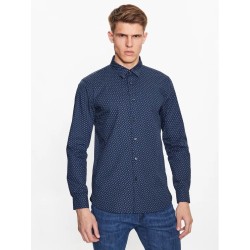 Chemise fantaisie en coton BOSS