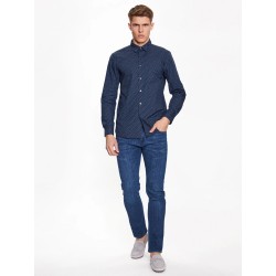 Chemise fantaisie en coton BOSS
