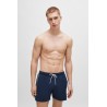 Short de bain avec bande signature et logo BOSS