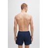 Short de bain avec bande signature et logo BOSS