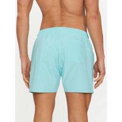 Short de bain avec bande signature et logo BOSS