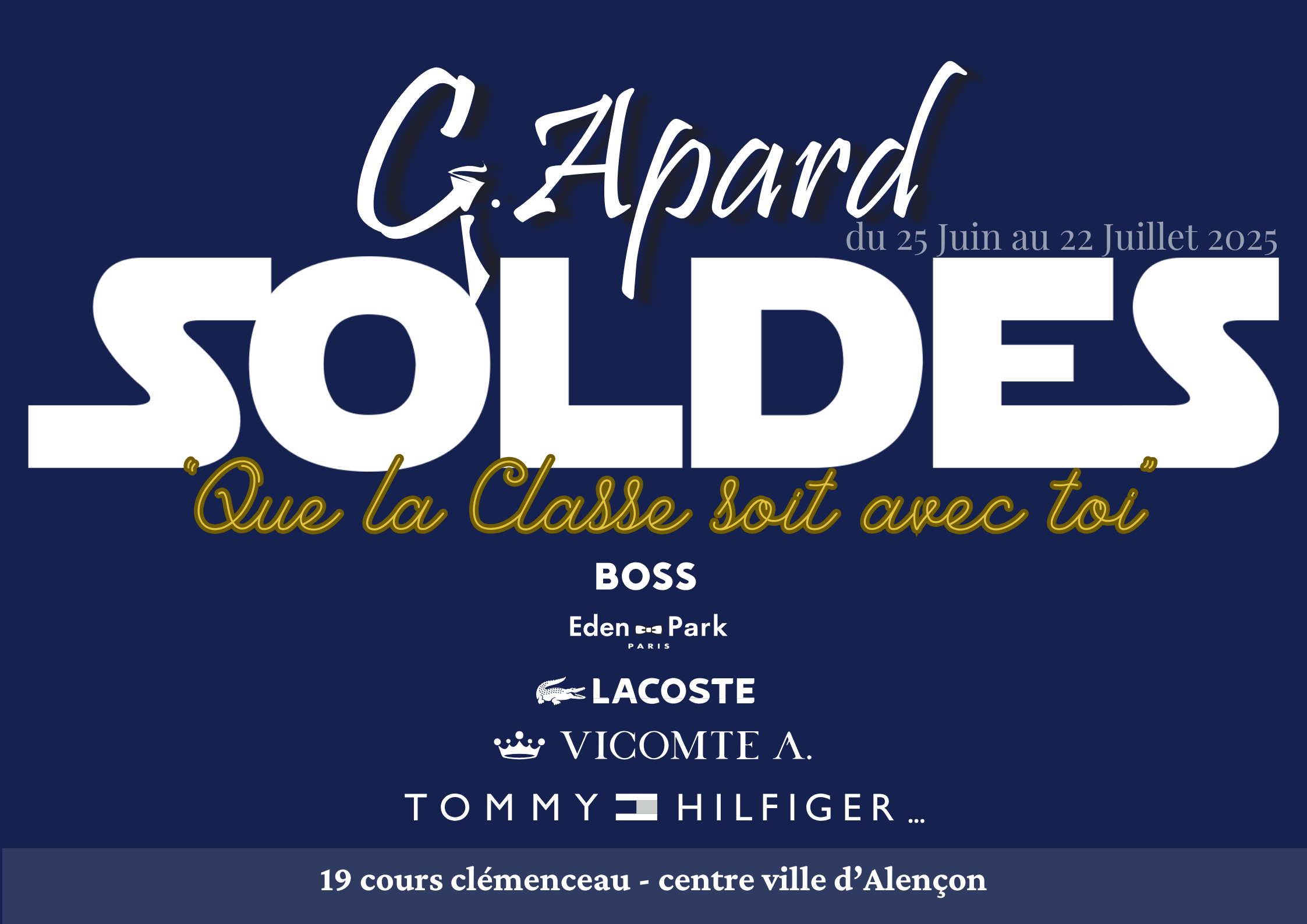 Soldes G. Apard